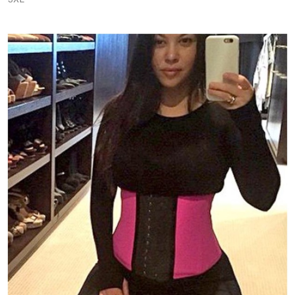 Pink Active Workout Waist trainer w/Latex💕
